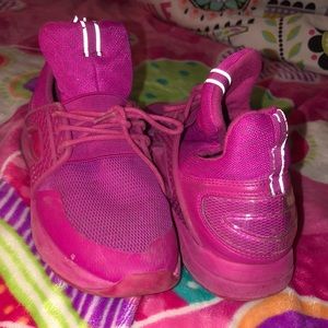 Aldo hot pink sneakers